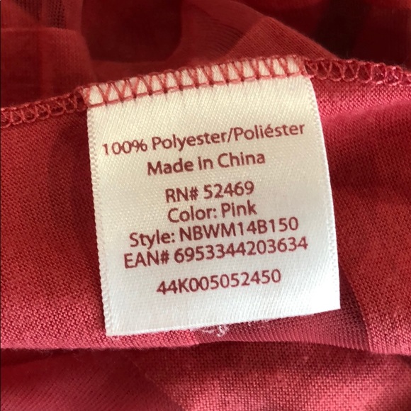 Dark Pink Stripe Scarf - Picture 4 of 6